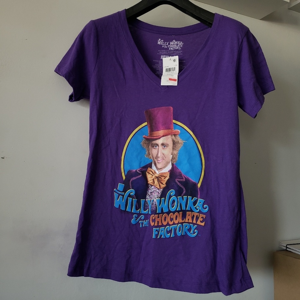 Willy Wonka V-Neck Tee